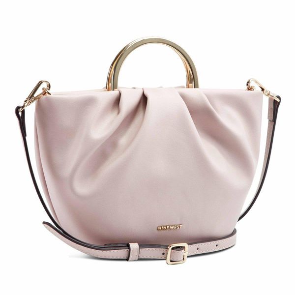 Nine West Paloma Pouch Pink Shoulder Bag | Ireland 22S33-8B77